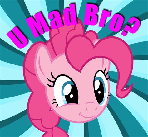 1235876 Safe Artist Slb94 Pinkie Pie G4 Meme Smiling You Mad