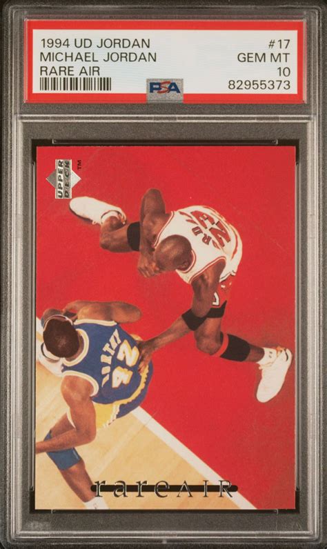 1994 Upper Deck Rare Air 17 Michael Jordan PSA 10 EBay