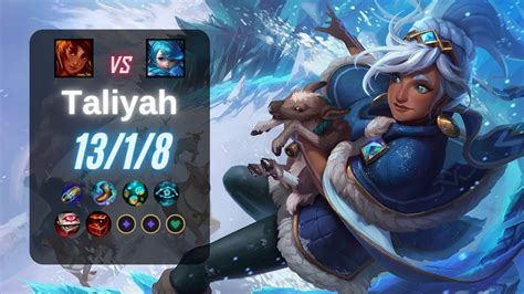 Taliyah Jungle Vs Gwen Euw Lol Challenger Youtube