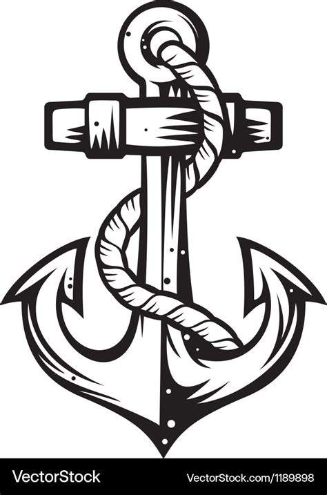 Anchor Royalty Free Vector Image Vectorstock