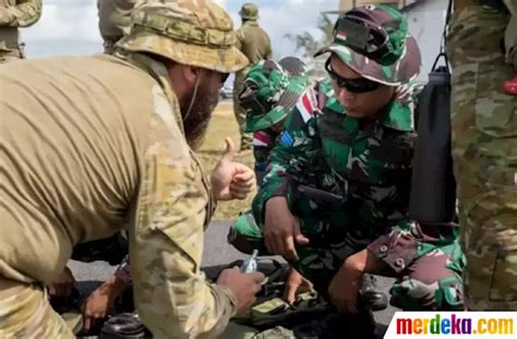 Foto Intip Momen Kekompakan Para Marinir Tni Bareng Tentara Australia