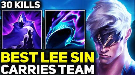 Rank 1 Best Lee Sin In The World Carries His Team League Of Legends