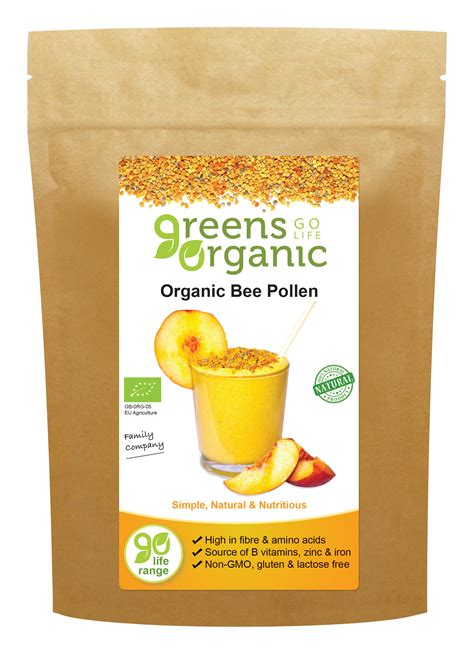 Greens Organic Organic Bee Pollen At Natures Bond