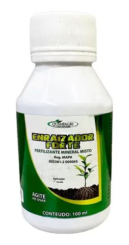 Fertilizante Mineral Misto Solo Enraizador 100ml Quimiagri