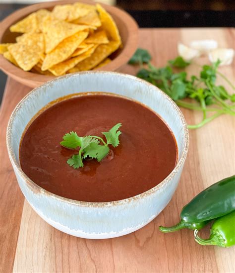 Easy Homemade Flavorful Red Enchilada Sauce The Bikini Bakery