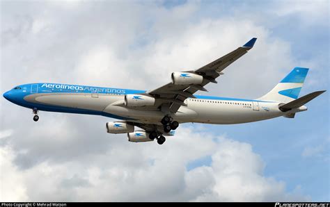 LV CSD Aerolineas Argentinas Airbus A340 313 Photo By Mehrad Watson