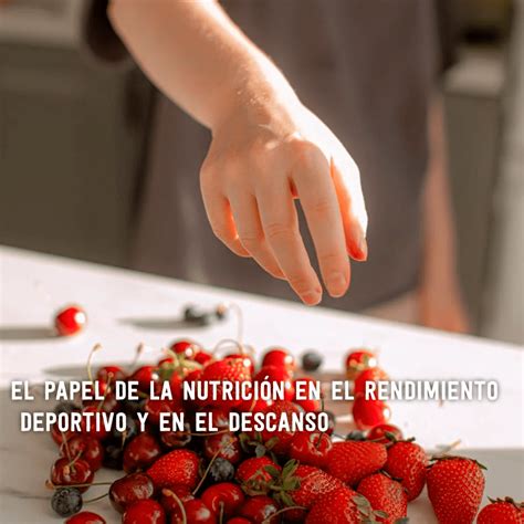 El Papel De La Nutrici N En El Rendimiento Deportivo Y En El Descanso