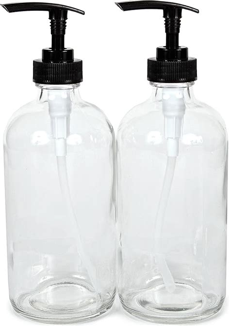 Amazon Vivaplex Large Oz Empty Clear Glass Bottles With