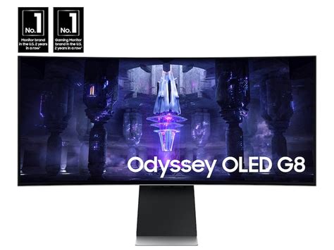 34" G85SB OLED Ultra WQHD 0.03ms 175Hz Curved Smart Gaming Monitor ...