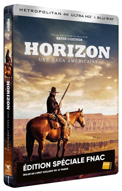 MAJ le 09 11 Horizon une saga américaine Chapitre 1 Steelbook 4K