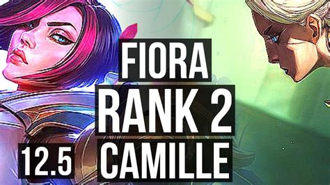 Fiora Vs Camille Top Defeat Rank Rank Fiora