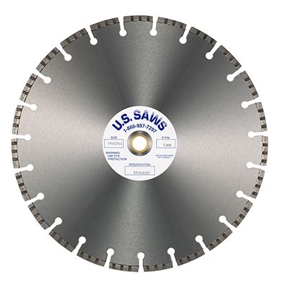 14" Colonel Concrete Blade | Concrete Cutting Blade - U.S.SAWS | Built For Professionals