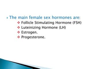 Female Sex Hormones PPT