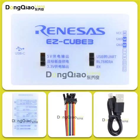 Original Spot EZ CUBE 3 2 Renesas SWD UART RA RL78 RX MCU Programming