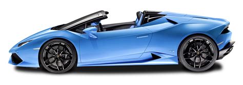 Blue Lamborghini Huracan Lp Spyder Car Png Image Purepng Free