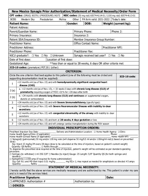 Fillable Online Standardized Prior Authorization Request Form Fax Email Print Pdffiller