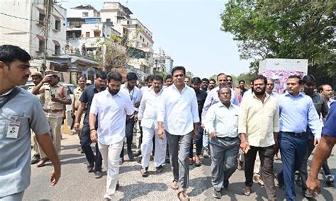 KTR Asks GHMC Officials To Complete Indira Park VST Steel Bridge In 3