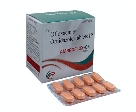 Ofloxacin Mg Ornidazole Mg At Rs Box Saril Tablets In