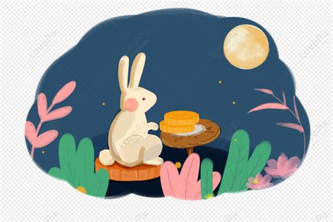 Mid Autumn Festival Rabbit Rabbit Mid Autumn Festival Mid Autumn