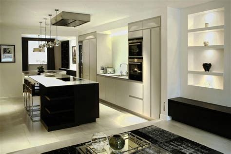 30 Monochrome Kitchen Design Ideas