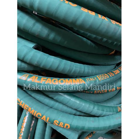 Jual Selang Alfagomma Chemical Hose Xlpe Selang Kimia Inch Italy