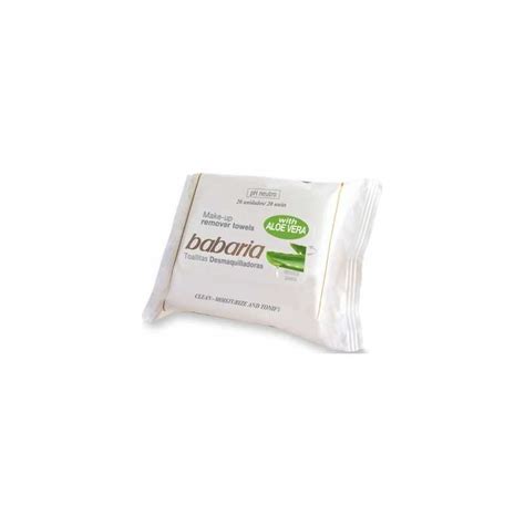 Lingettes D Maquillantes Aloe Vera U Babaria