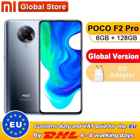 Global Version Xiaomi Poco F2 Pro 6gb 128gb Qualcomm Snapdragon 865 64mp Quad Rear Camera