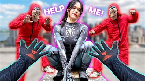 How Spider Man Parkour Pov Rescue Sexy Spider Girl Love Story In Real Life By Spider Man