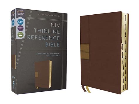 Niv Thinline Reference Bible Deep Study At A Portable Size