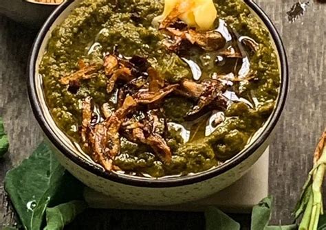 Delicious Sarson Ka Saag Recipe By Vijeta Myfancyflair Cookpad