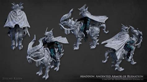 Abaddon Anointed Armor Of Ruination Jeremy Klein Illustration