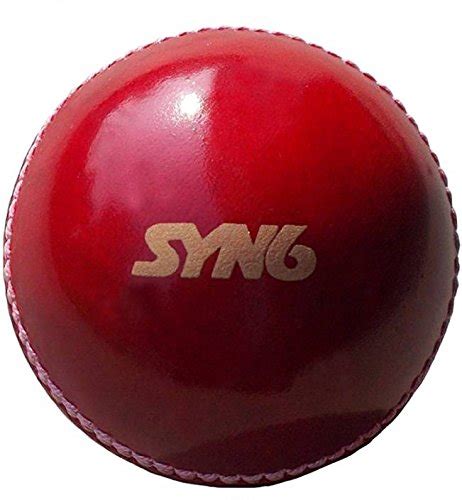 Buy Syn6 Leather Cricket Ball Standard Size 4 Pcs Online At Low