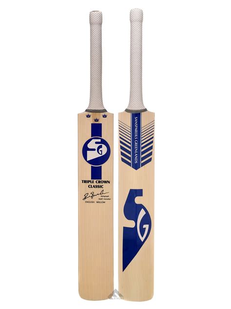 Sg Triple Crown Classic English Willow Cricket Bat Khelomore Shop