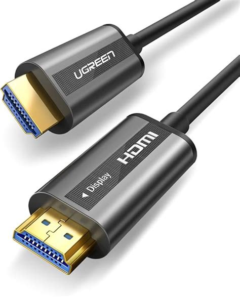 UGREEN Câble HDMI Fibre Optique Supporte 4K 60Hz HDR HDCP 2 2 3D Haute