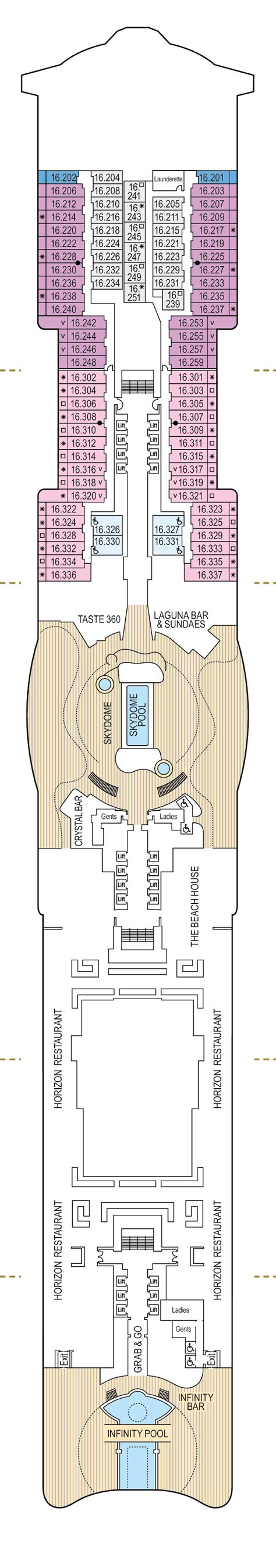 Iona Deck Plans Planet Cruise