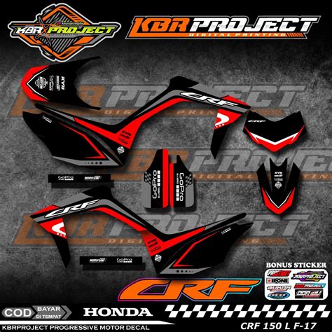 Jual Stiker Striping Crf 150L Lis Variasi Stiker Motor Honda Desain