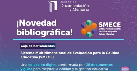 Novedades del centro de documentación de la Secretaría de Educación ...