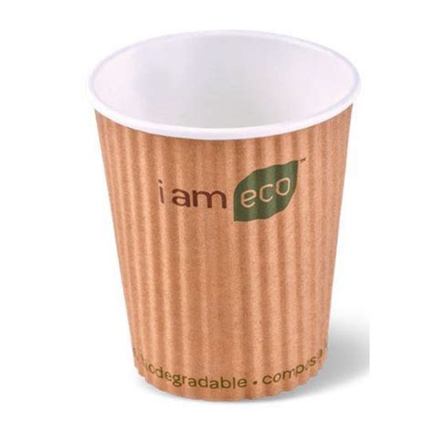OZ Ml I Am Eco Ripple Wrap Hot Cup Vaksana
