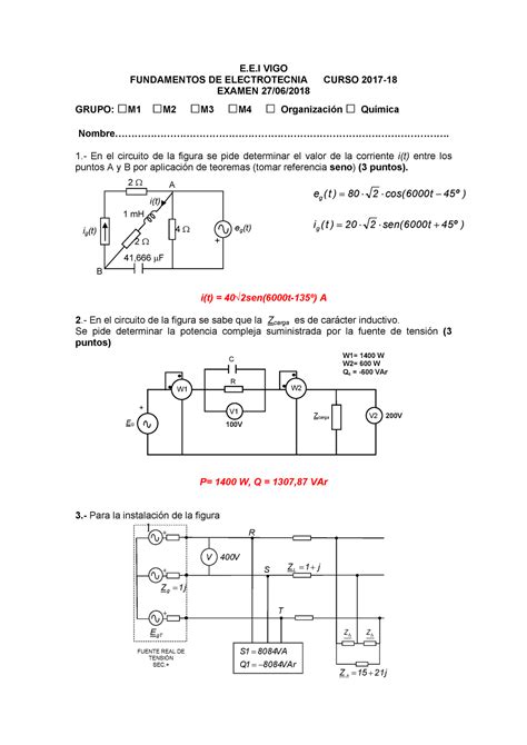 17 18 Junio Soluciones Ejercicios Examen E E Vigo Fundamentos De