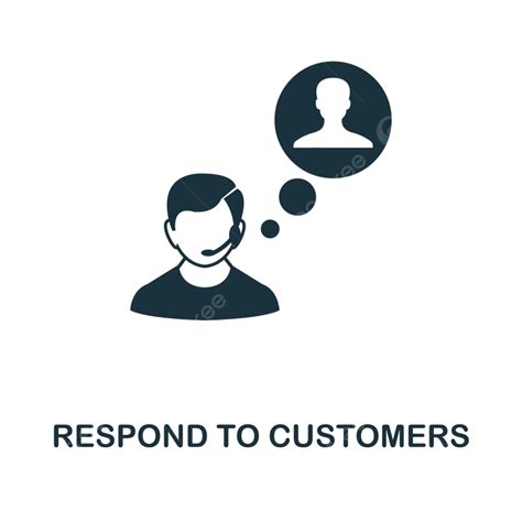 Responder Vector PNG Images, Respond To Customers Icon, Organization ...
