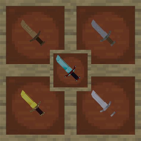 Knife In Minecraft At Travis Poteete Blog