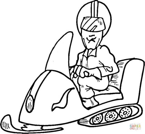 Free Snowmobile Coloring Pages, Download Free Snowmobile Coloring Pages ...