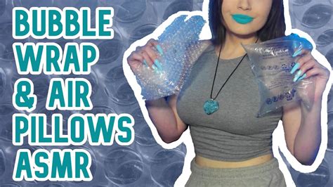 Crinkly Bubble Wrap And Air Pillows Asmr No Talking Youtube