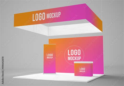 Exhibition Booth Mockup Stock Template | Adobe Stock