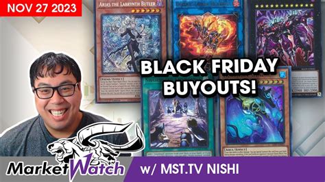 Buyouts And Price Spikes Over The Black Friday Weekend Yu Gi Oh