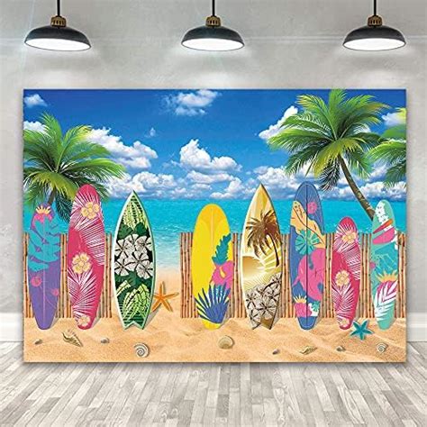 Amazon Binqoo X Ft Summer Surfboard Beach Themed Party