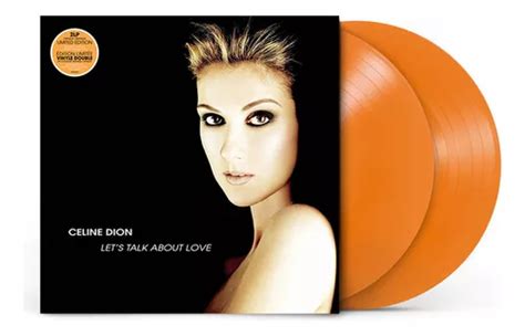 Lp Celine Dion Lets Talk About Love Laranja Duplo Parcelamento Sem Juros