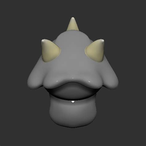 Reznor Mario Boss Closed Mouth 3d Model 3d Printable Cgtrader