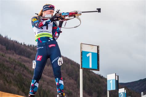 Maren Kirkeeide Nor Bildergalerie Biathlon Ibu Cup Brezno Osrblie