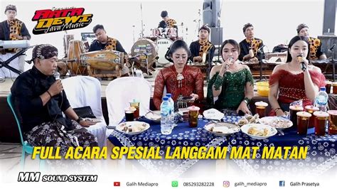 FULL GENDING LANGGAM MAT MATAN CAMPURSARI ARTA DEWI MARGO MULYO